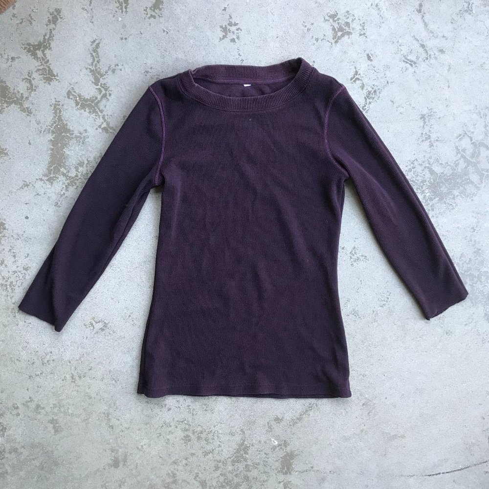 Bundle Sale! Burgundy Waffle Knit Top